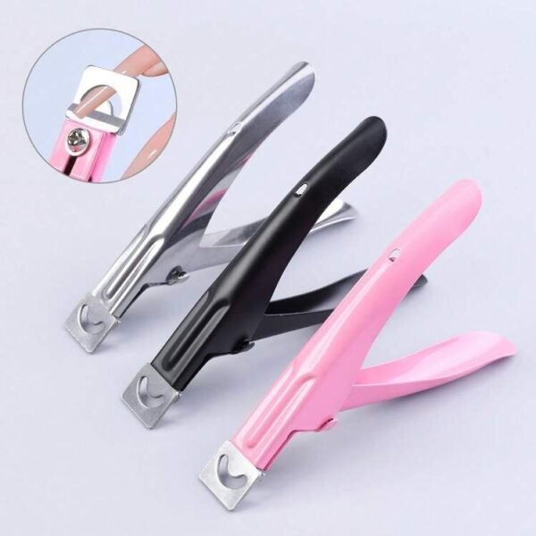 Ergonomic Stainless Steel Cuticle Cutter for Nail Grooming