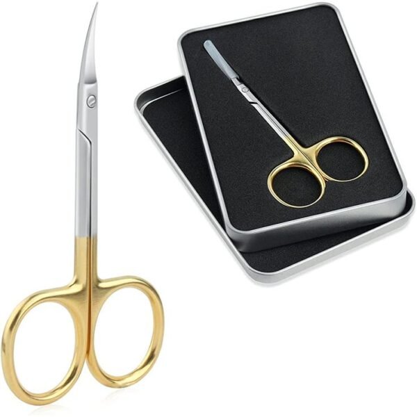 Premium Nail Cuticle Scissors for Salon and Home Use