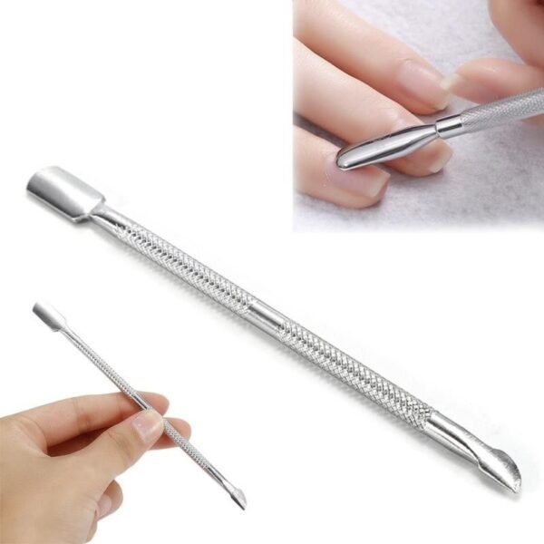 Ergonomic Cuticle Pusher for Nail Grooming and Care